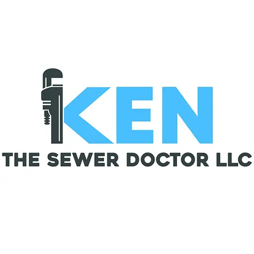The logo for ken the sewer doctor llc.
